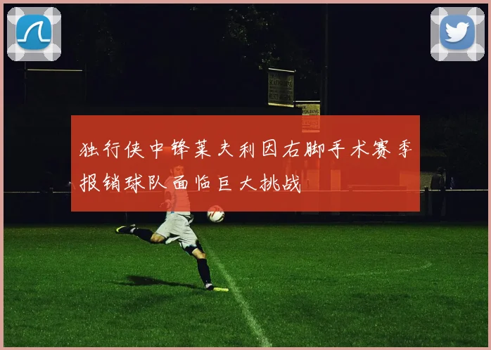 独行侠中锋莱夫利因右脚手术赛季报销球队面临巨大挑战